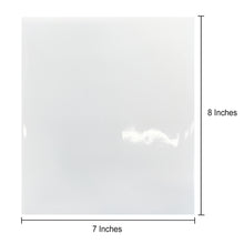 Load image into Gallery viewer, Vhale Glossy Clear Self-adhesive Laminating Sheet Contact Papers 7" X 8", 3 Mil Pack of 20