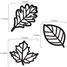 Load image into Gallery viewer, Fall Leaf Suncatcher Craft - 3 Sets Stained Glass Effect Paper Window Art