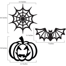 Load image into Gallery viewer, Halloween Suncatcher Craft - 3 Sets Stained Glass Effect Paper Window Art