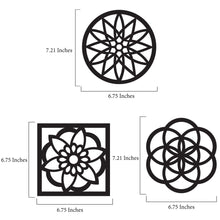 Load image into Gallery viewer, Mandala Suncatcher Craft - 3 Sets Stained Glass Effect Paper Window Art