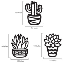 Load image into Gallery viewer, Succulent Plant Suncatcher Craft - 3 Sets Stained Glass Effect Paper Window Art