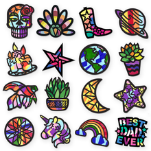 Load image into Gallery viewer, Thanksgiving Suncatcher Craft - 3 Sets Stained Glass Effect Paper Window Art