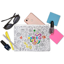 Load image into Gallery viewer, 2 Pack of Color Your Own Pencil Case Stationery Pouch