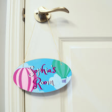 Load image into Gallery viewer, Paint Your Own Door Sign, 4 sets of MDF Wood Door Sign with Rope Strings