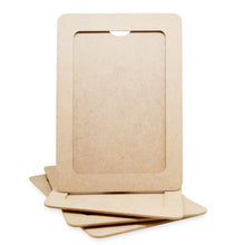 Load image into Gallery viewer, Paint Your Own Picture Frame Craft Kit, 4 sets of MDF Wood Photo Frame with Stand