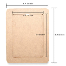 Load image into Gallery viewer, Paint Your Own Picture Frame Craft Kit, 4 sets of MDF Wood Photo Frame with Stand