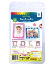 Load image into Gallery viewer, Paint Your Own Picture Frame Craft Kit, 4 sets of MDF Wood Photo Frame with Stand