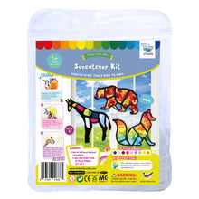 Load image into Gallery viewer, Animal Suncatcher Craft - 3 Sets Stained Glass Effect Paper Window Art