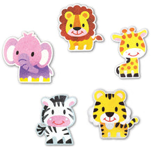 Load image into Gallery viewer, Animal Magnetic Sand Art Crafts, Peel and Stick 5 MDF Sand Art Sets Fridge Décor