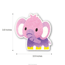 Load image into Gallery viewer, Animal Magnetic Sand Art Crafts, Peel and Stick 5 MDF Sand Art Sets Fridge Décor