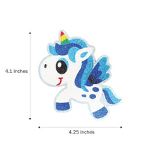 Load image into Gallery viewer, Unicorn Magnetic Sand Art Crafts, Peel and Stick 5 MDF Sand Art Sets Fridge Décor