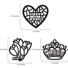 Load image into Gallery viewer, Mother's Day Suncatcher Craft - 3 Sets Stained Glass Effect Paper Window Art