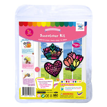 Load image into Gallery viewer, Mother's Day Suncatcher Craft - 3 Sets Stained Glass Effect Paper Window Art