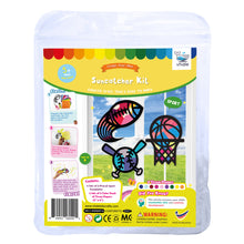 Load image into Gallery viewer, Sport Suncatcher Craft - 3 Sets Stained Glass Effect Paper Window Art