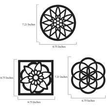 Load image into Gallery viewer, Mandala Suncatcher Craft - 3 Sets Stained Glass Effect Paper Window Art
